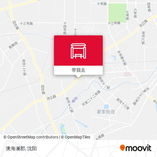 澳海澜郡地图