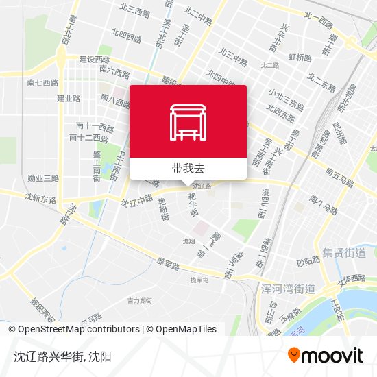 沈辽路兴华街地图