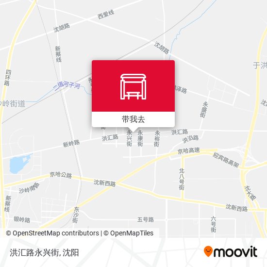 洪汇路永兴街地图
