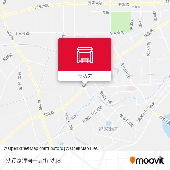 沈辽路浑河十五街地图