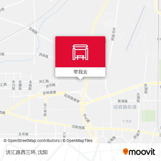洪汇路西三环地图