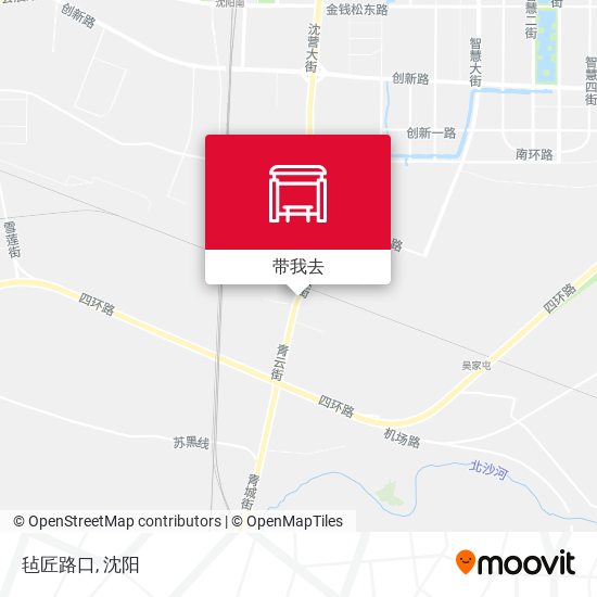 毡匠路口地图