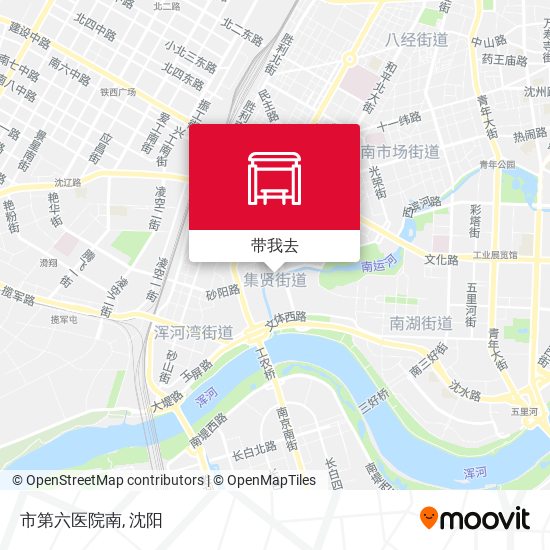 市第六医院南地图