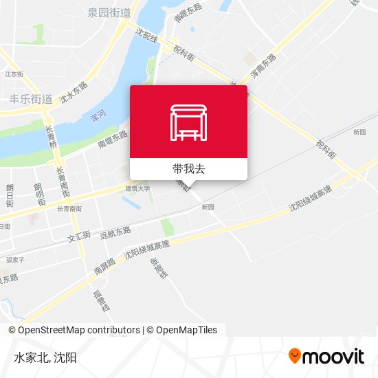 水家北地图