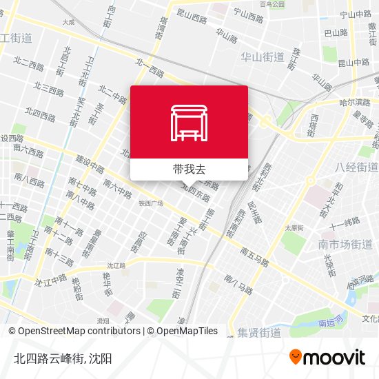 北四路云峰街地图