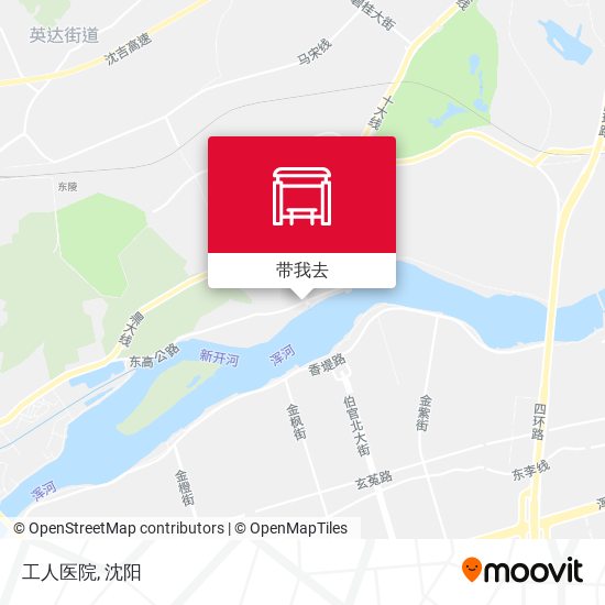 工人医院地图
