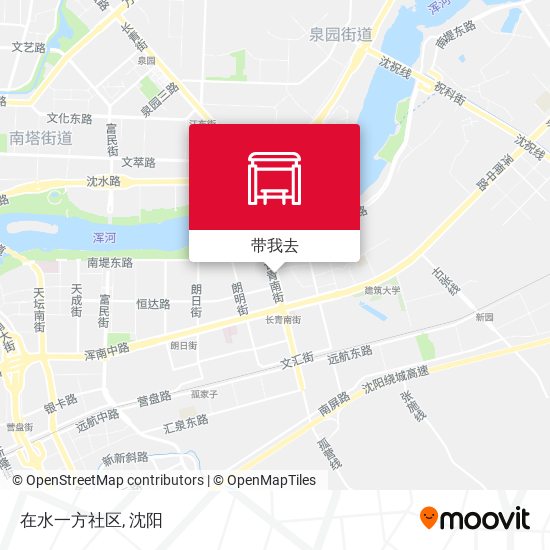 在水一方社区地图