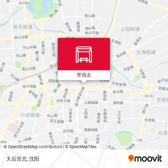 天后宫北地图
