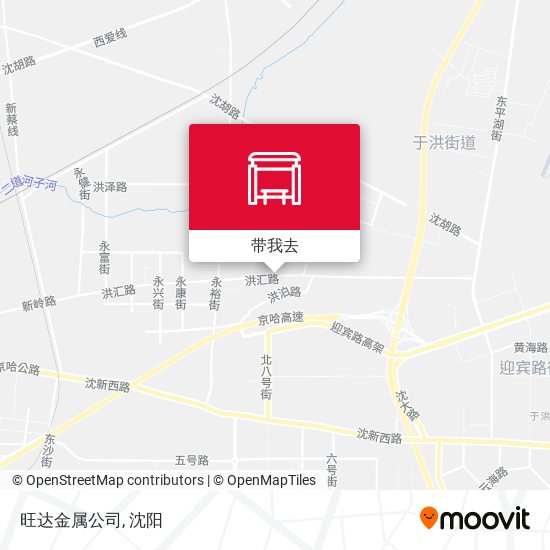 旺达金属公司地图