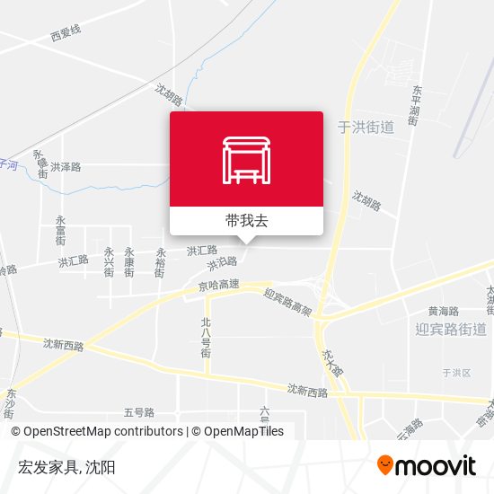 宏发家具地图