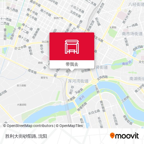 胜利大街砂阳路地图