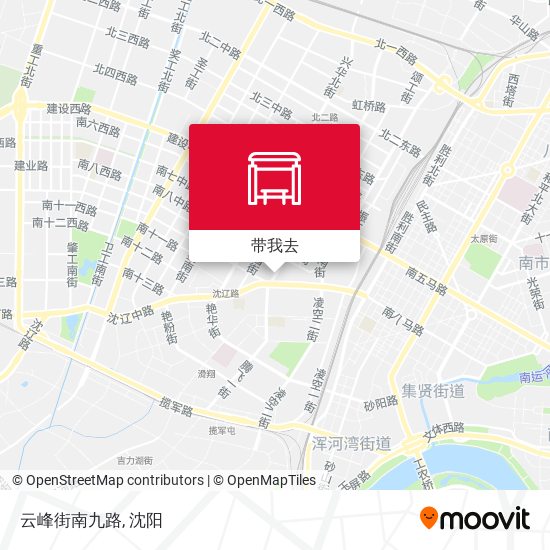 云峰街南九路地图