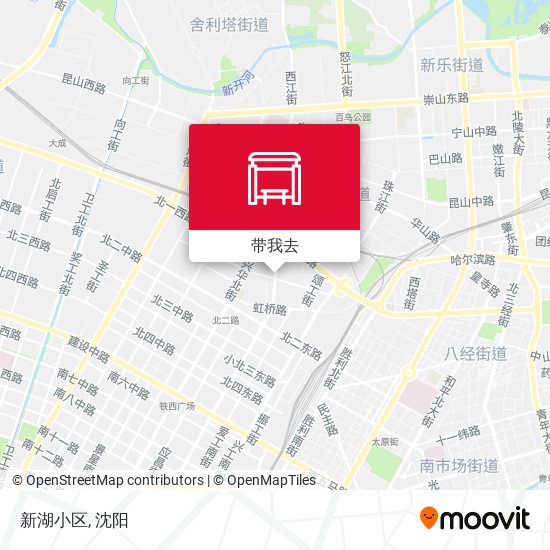 新湖小区地图