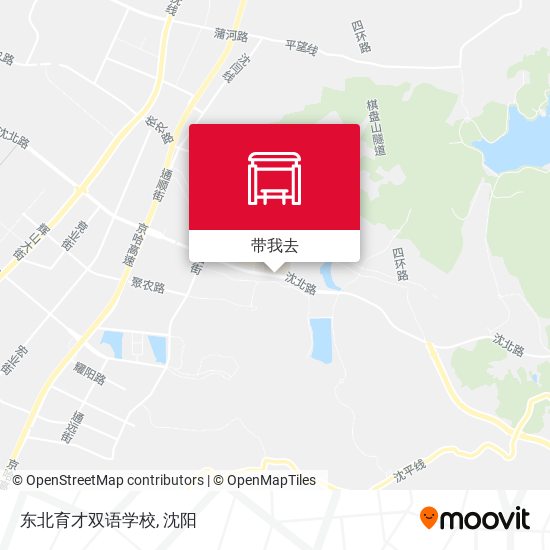 东北育才双语学校地图