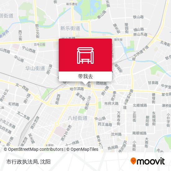 市行政执法局地图