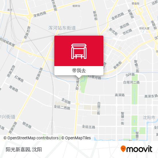 阳光新嘉园地图