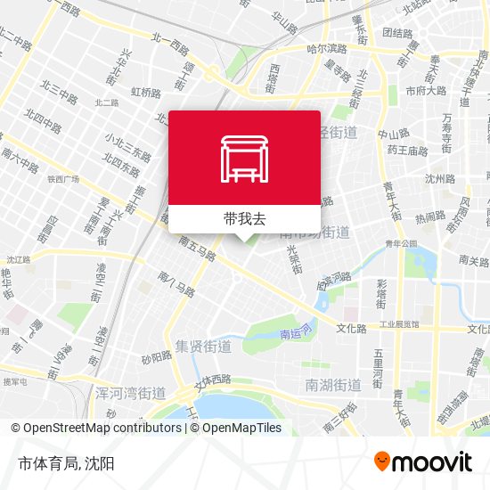 市体育局地图