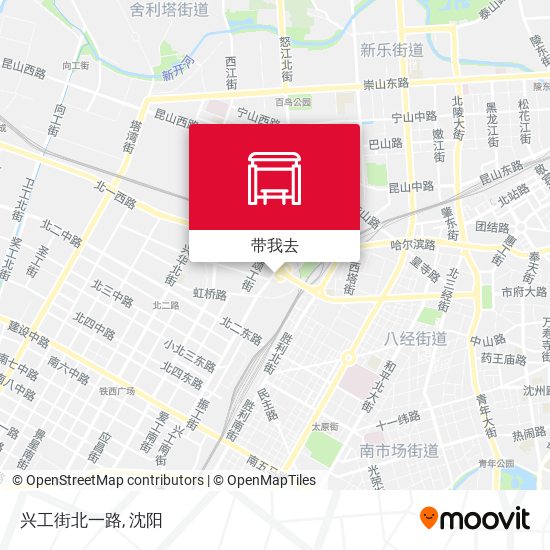 兴工街北一路地图