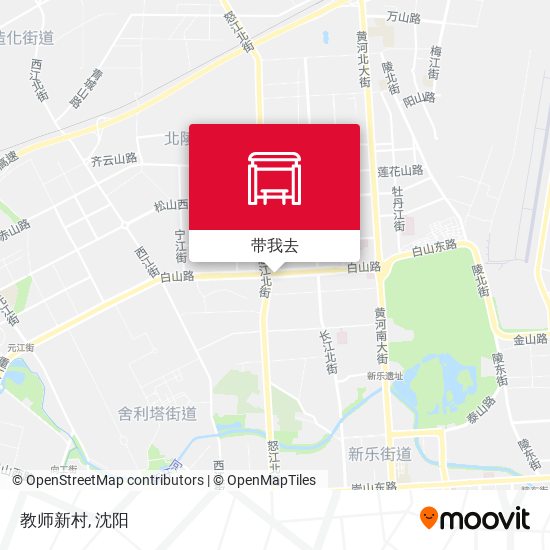 教师新村地图