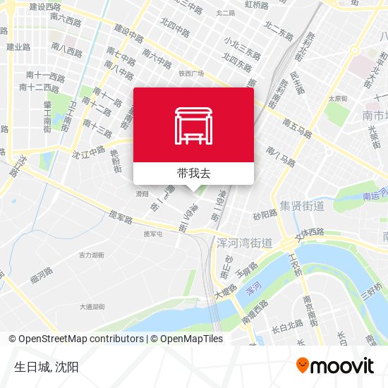 生日城地图