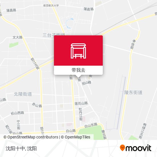 沈阳十中地图