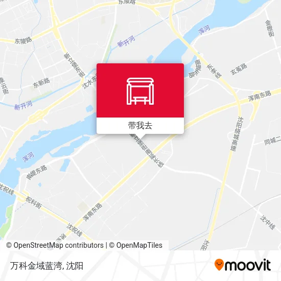 万科金域蓝湾地图