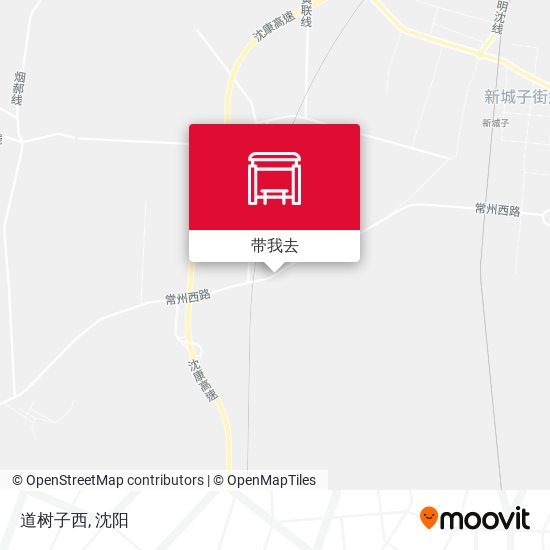 道树子西地图