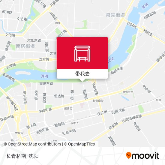 长青桥南地图