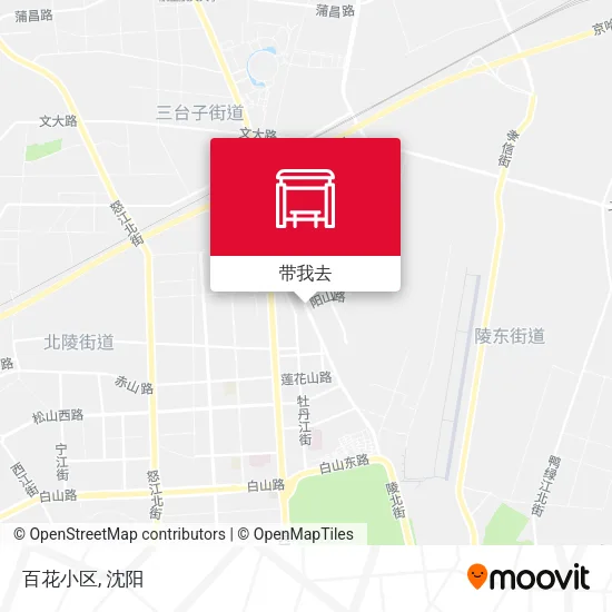 百花小区地图