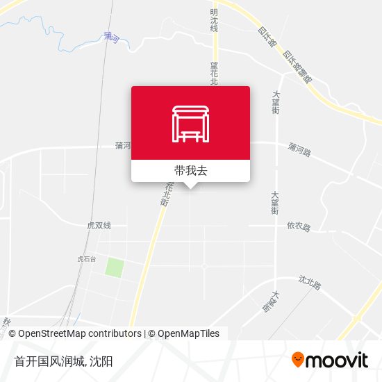 首开国风润城地图