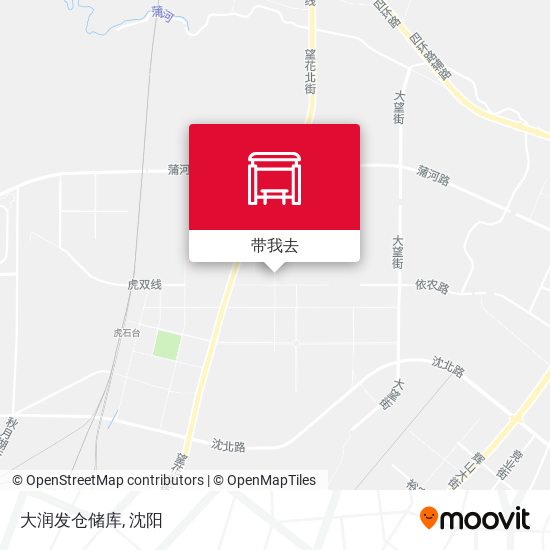 大润发仓储库地图