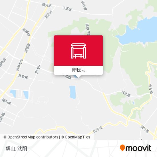 辉山地图