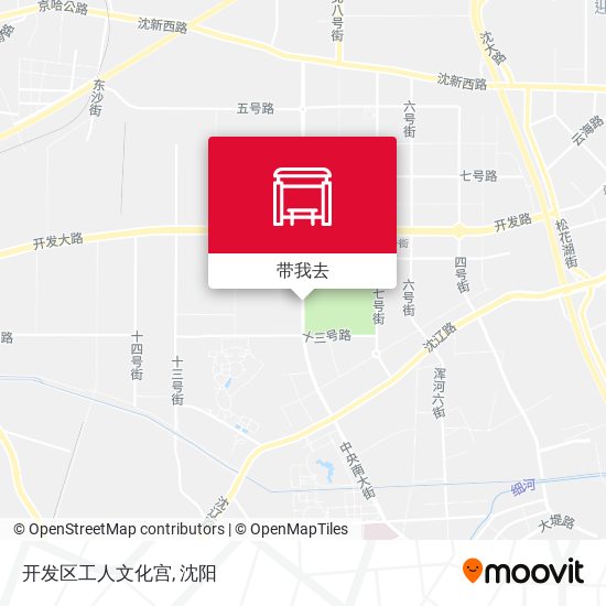 开发区工人文化宫地图
