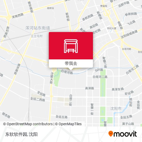 东软软件园地图