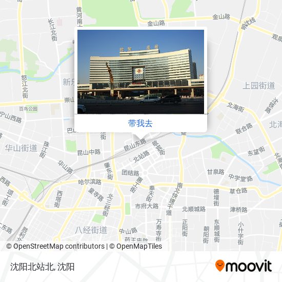 沈阳北站北地图