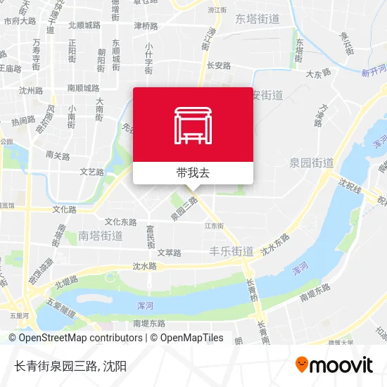 长青街泉园三路地图