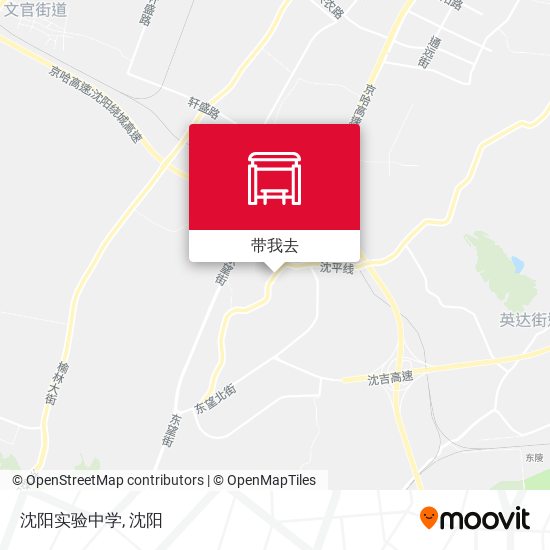 沈阳实验中学地图