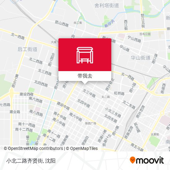 小北二路齐贤街地图