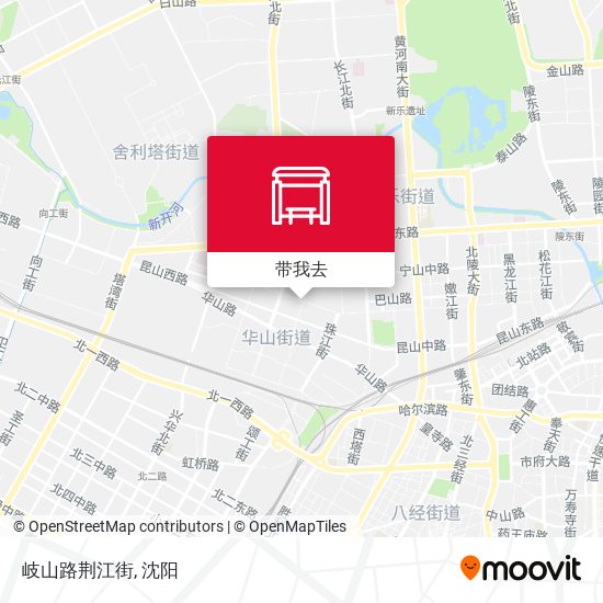 岐山路荆江街地图