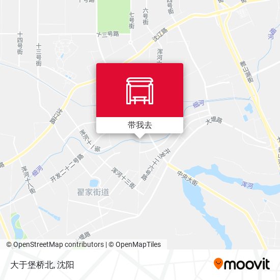 大于堡桥北地图