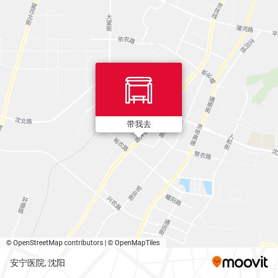 安宁医院地图
