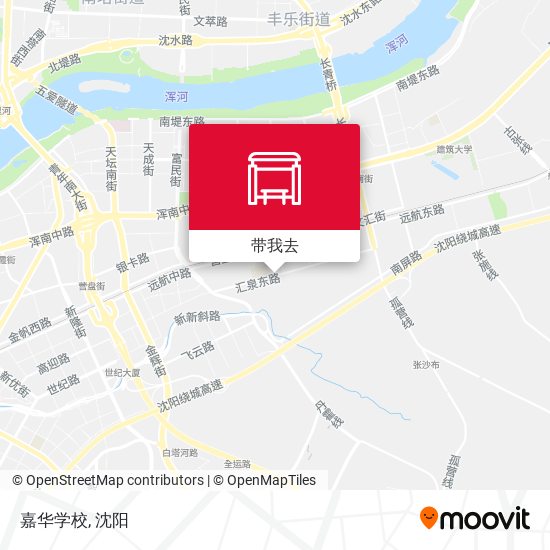 嘉华学校地图