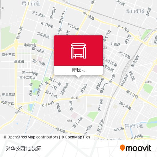 兴华公园北地图