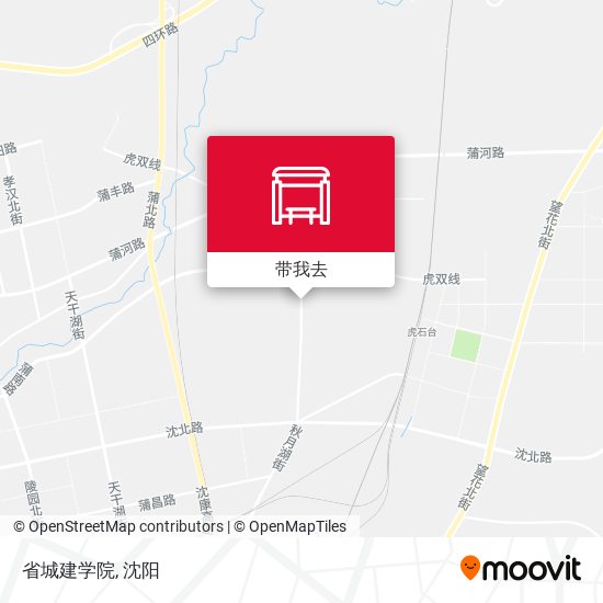 省城建学院地图