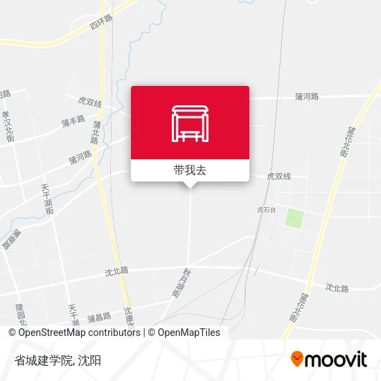 省城建学院地图