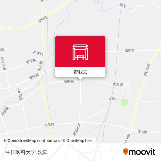 中国医科大学地图