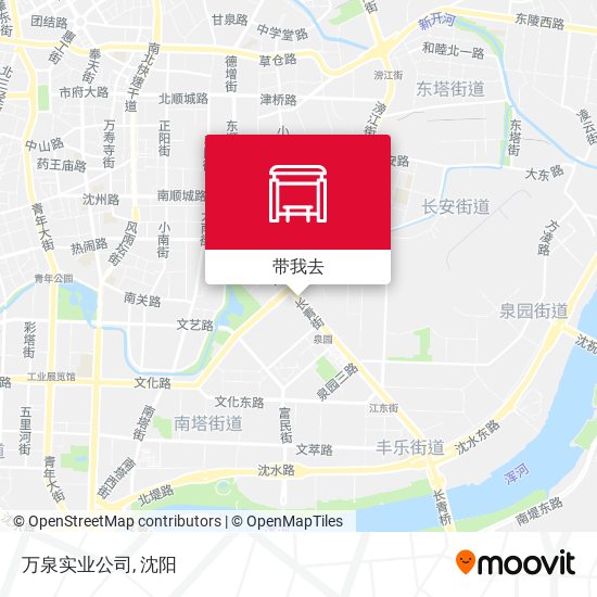 万泉实业公司地图