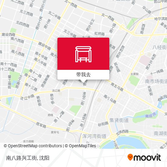 南八路兴工街地图