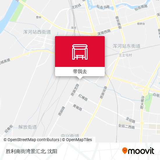 胜利南街湾景汇北地图