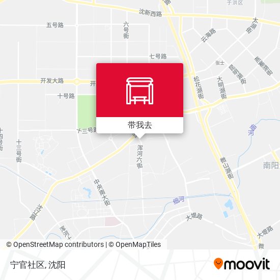 宁官社区地图